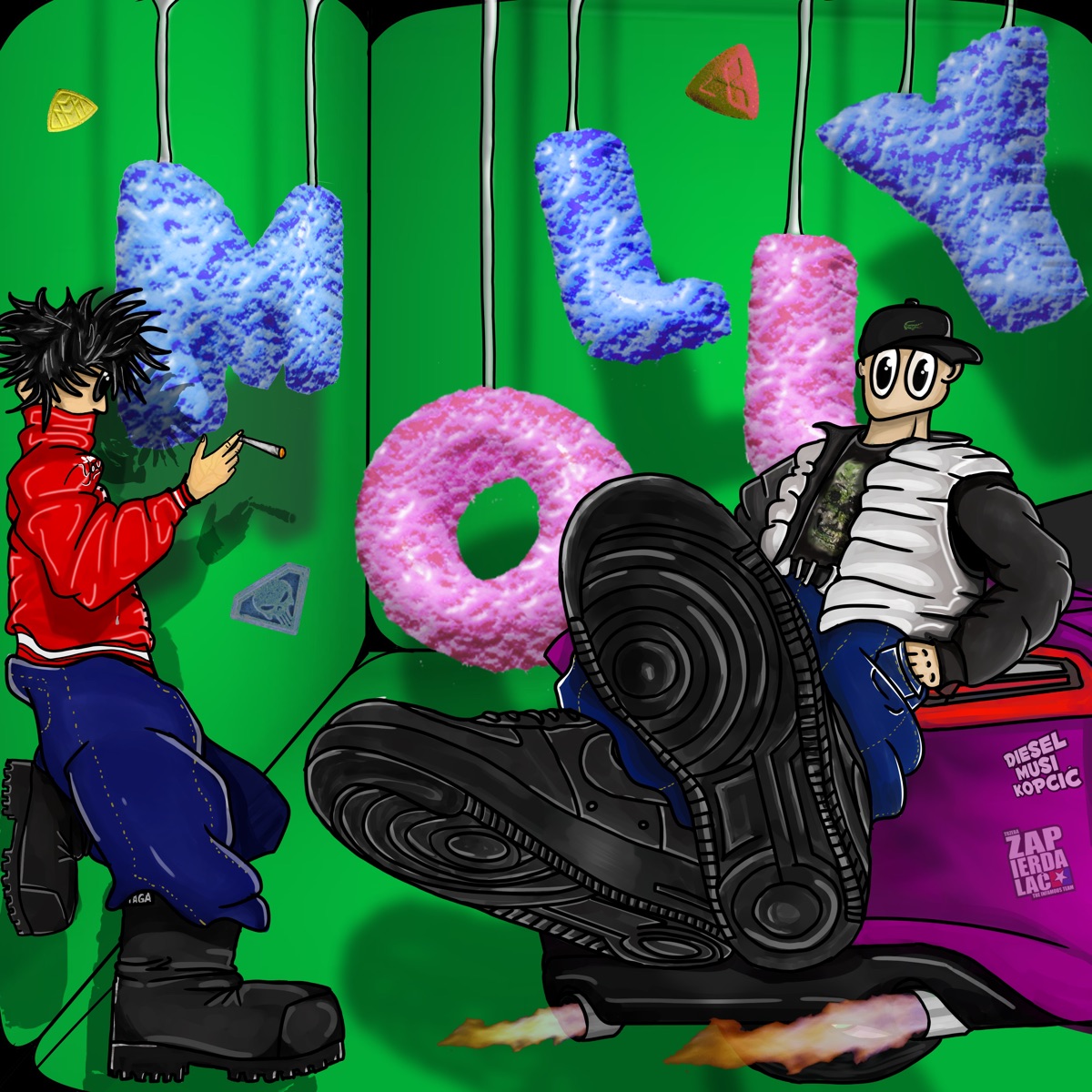MOLLY - Single by Mchl, jxwelll & Nbc album cover