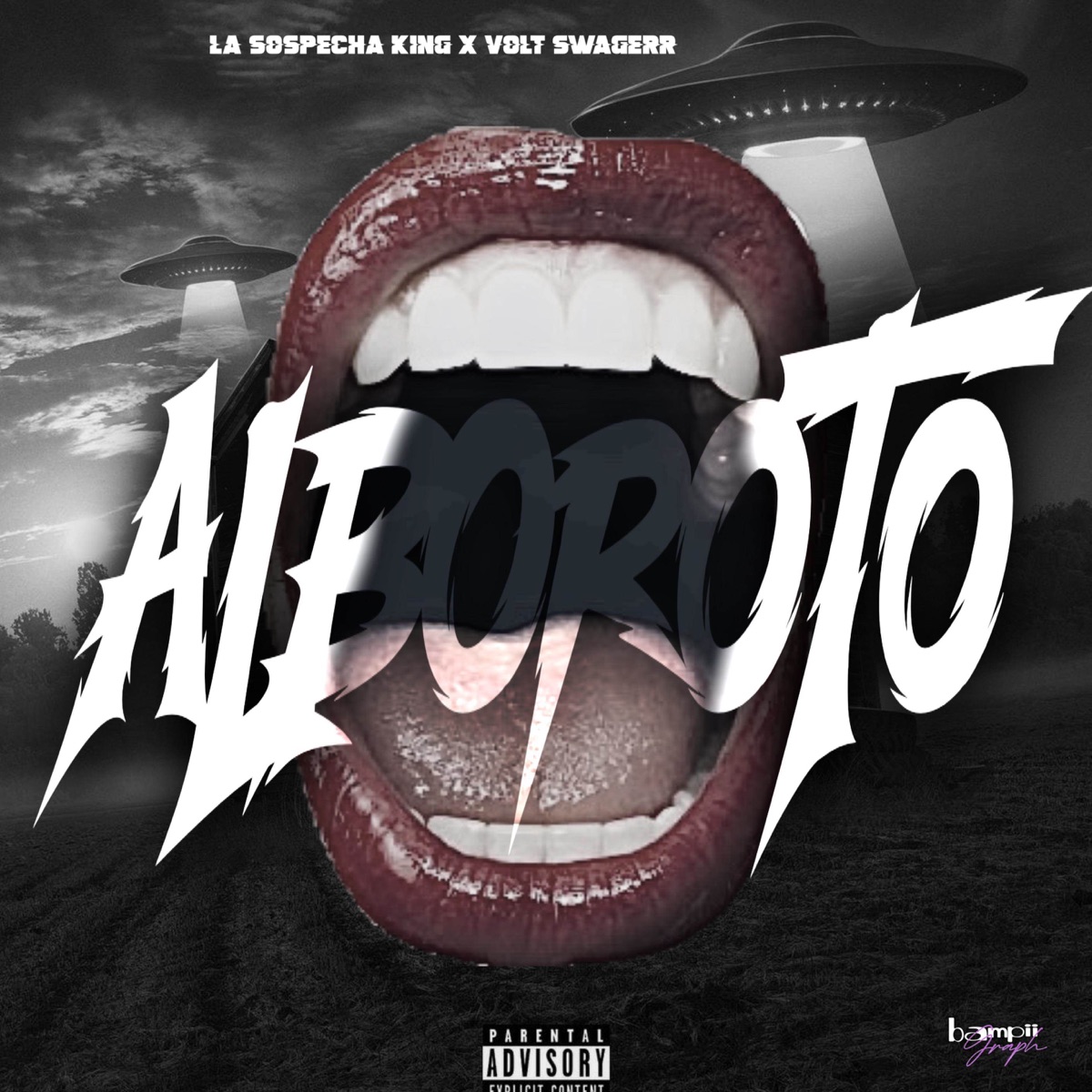 Alboroto (feat. Voltswagger) - Single by La Sospecha King album cover