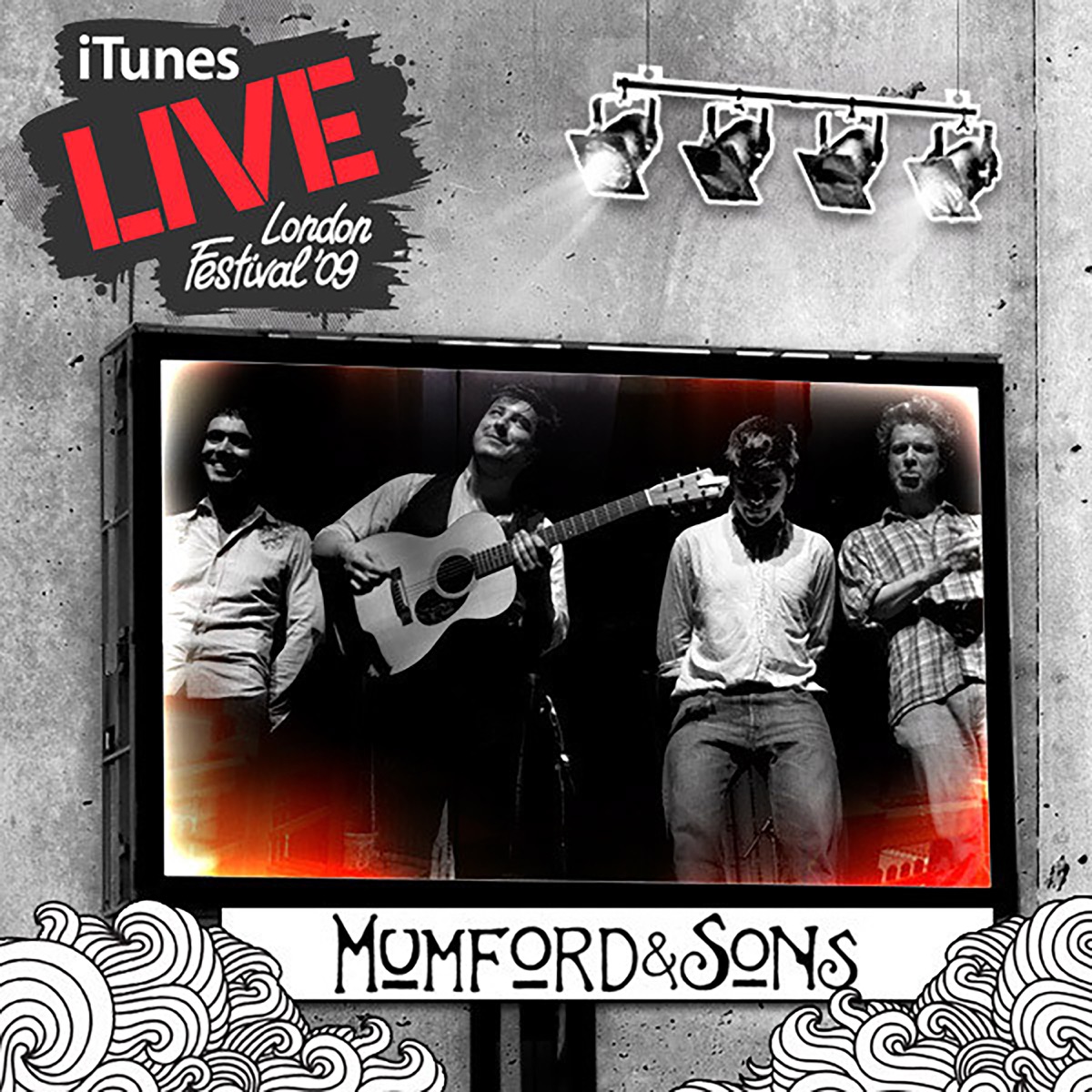 iTunes Live: London Festival '09 - EP by Mumford & Sons album cover artwork