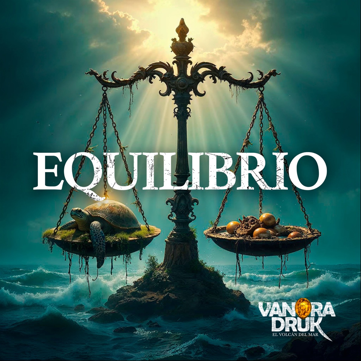 Equilibrio (feat. Jorge Mejia, Ulises Aquino & Oscar levi) - Single by Vanora Druk, Alba Messa & Andres Sarachaga album cover
