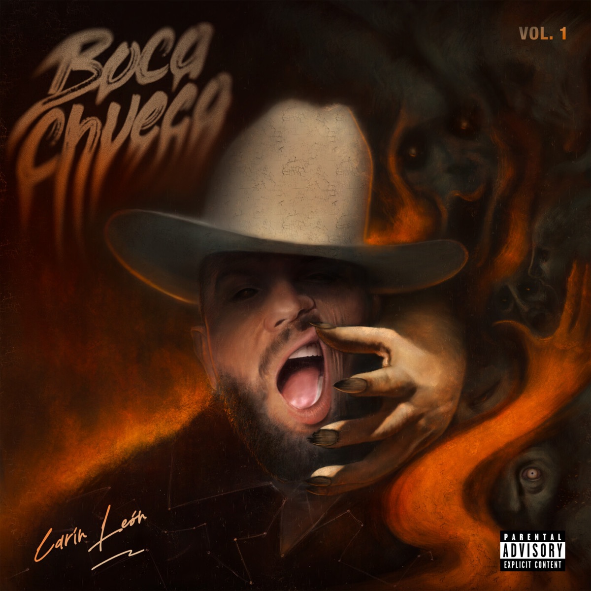Boca Chueca, Vol. 1 by Carín León album cover