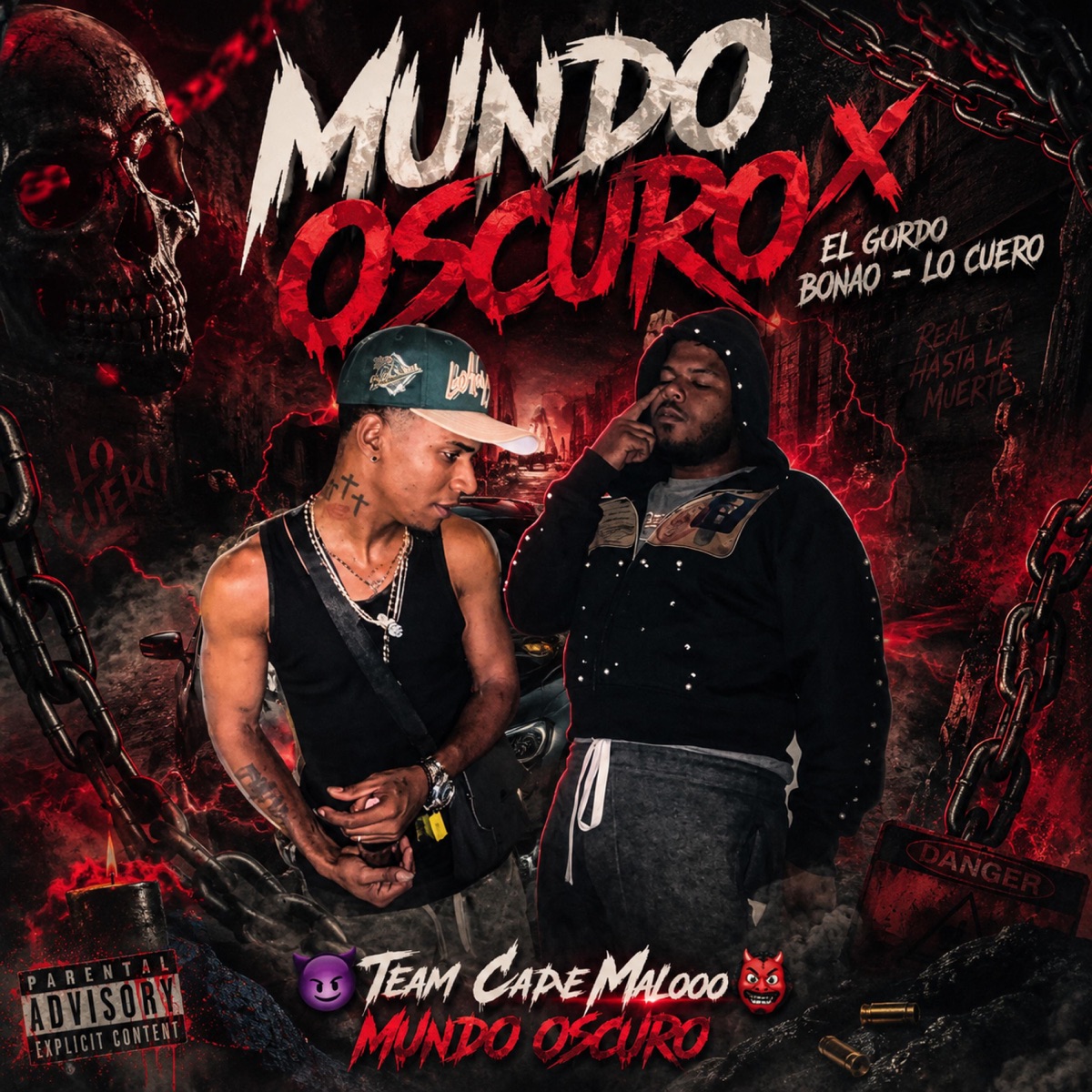 LO CUERO (feat. El Gordo Bonao, Mundo Oscuro & DJ Edwin) - Single by Team Caremalo album cover
