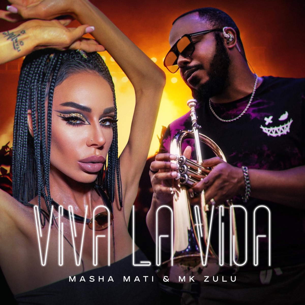 Viva la Vida - Single by Masha Mati & MK Zulu album cover