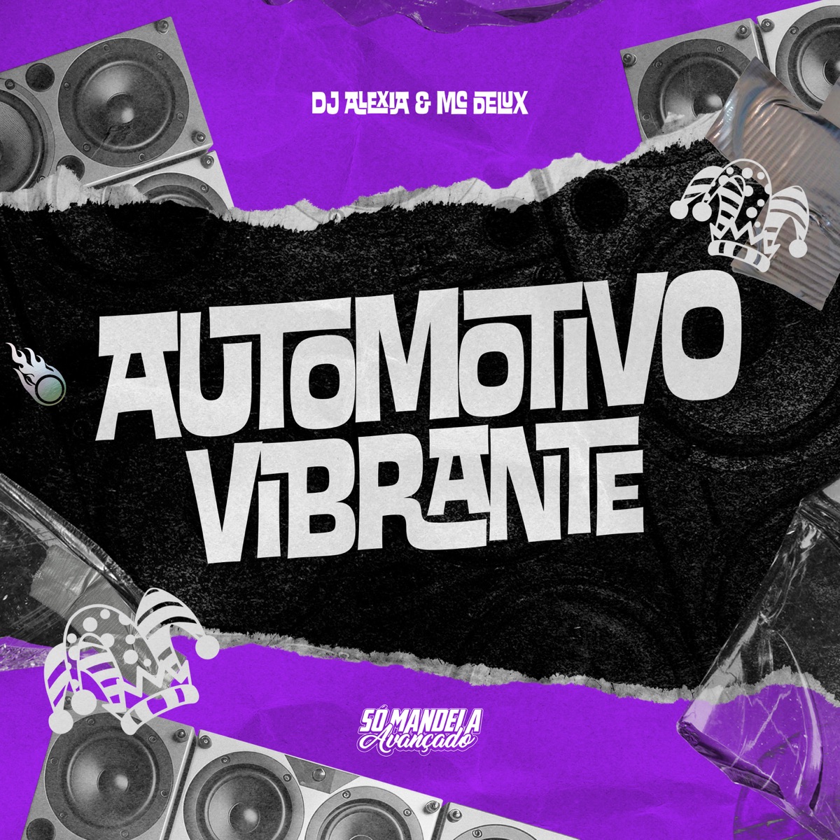 Automotivo Vibrante - Single by DJ Alexia & Mc Delux album cover