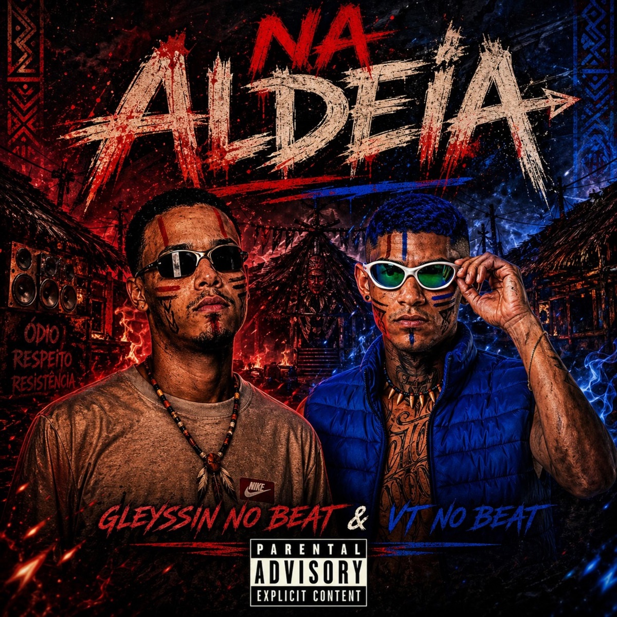 NA ALDEIA - Single by Gleyssin No Beat & Vt no beat album cover