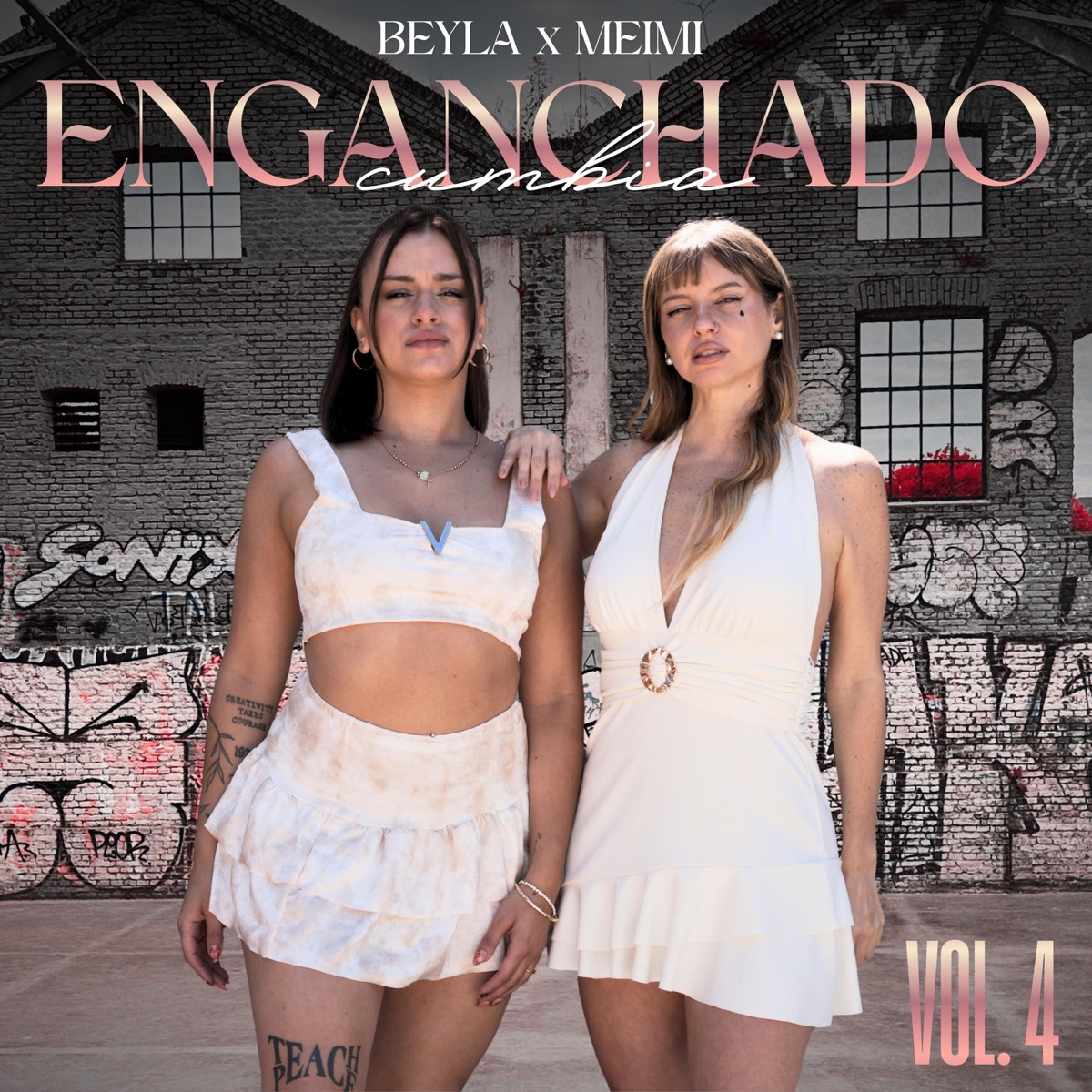 PARA QUE VOLVER / ME OLVIDE DE TI / MORIRE Enganchado, Vol. 4 - Single by Beyla & Meimi album cover