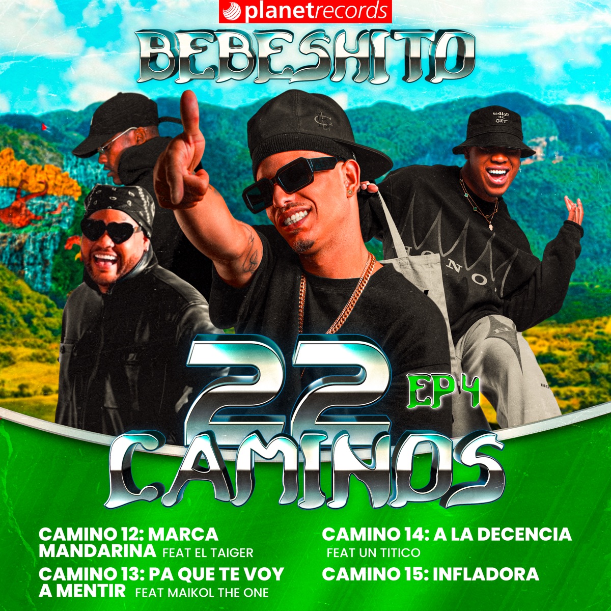 22 Caminos: EP 4 by Bebeshito album cover