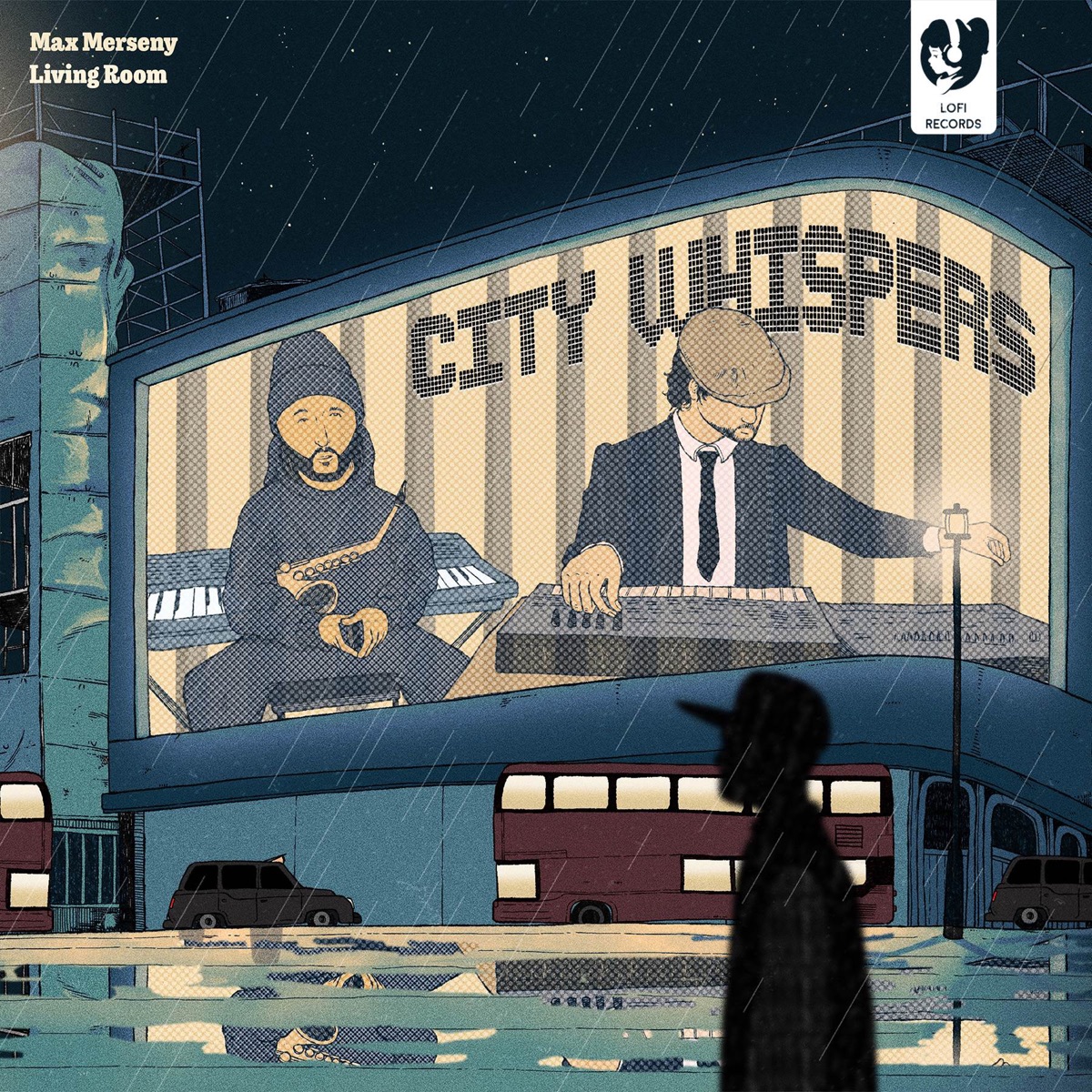City Whispers by Living Room & Max Merseny album cover