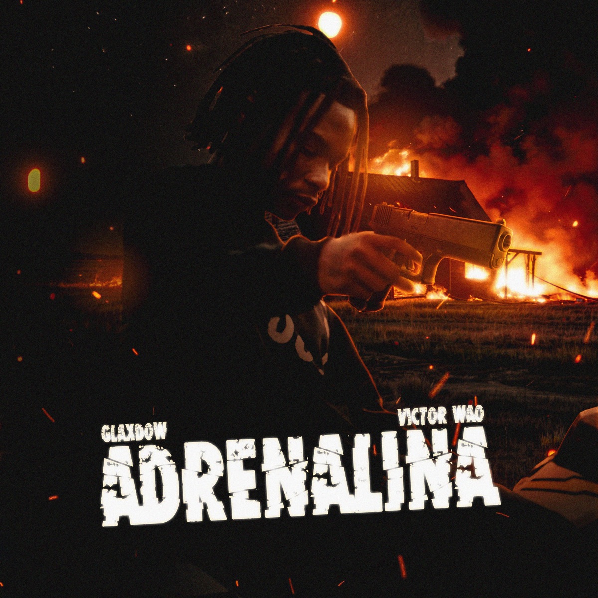 Adrenalina - Single by Glaxdow, Tropa da W&S & Victor WAO album cover