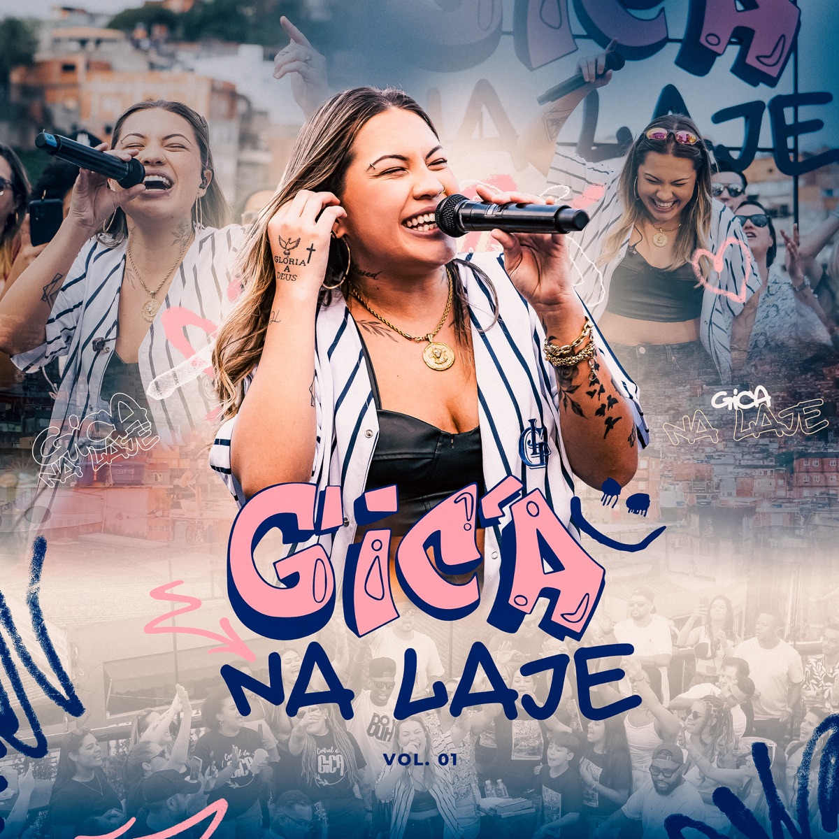 Gica na Laje, Vol. 01 (Ao Vivo) - Single by Gica album cover