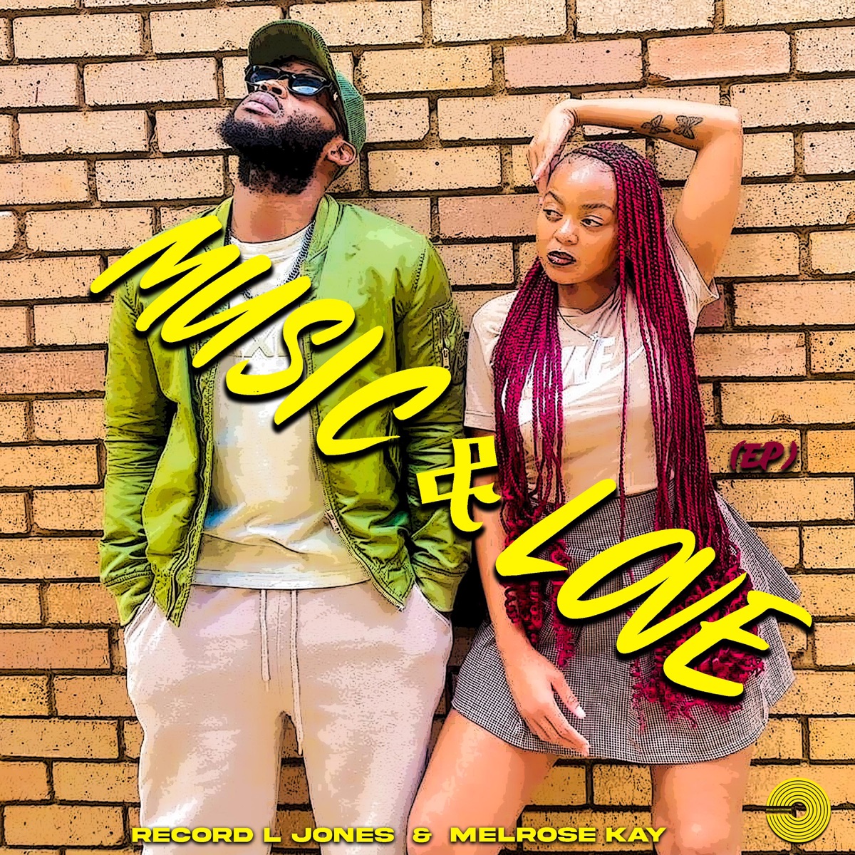 Music & Love by Record L Jones & Melrose Kay album cover
