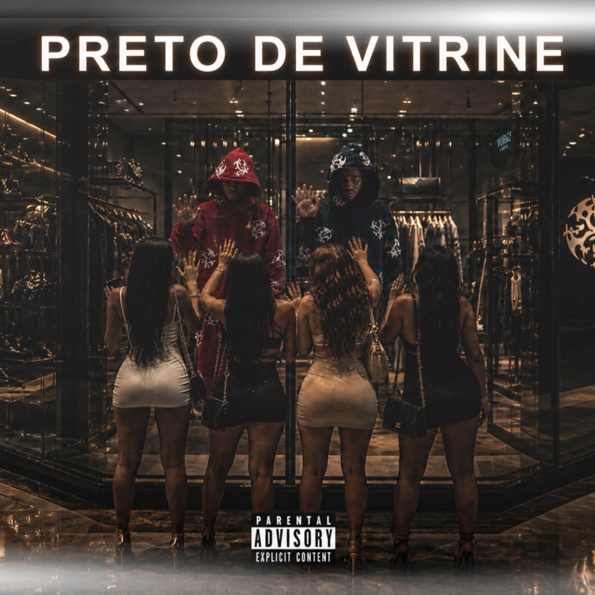 PRETO DE VITRINE - Single by Druhh e Drehh, Miranda On The Trk! & MixbyGaijin album cover