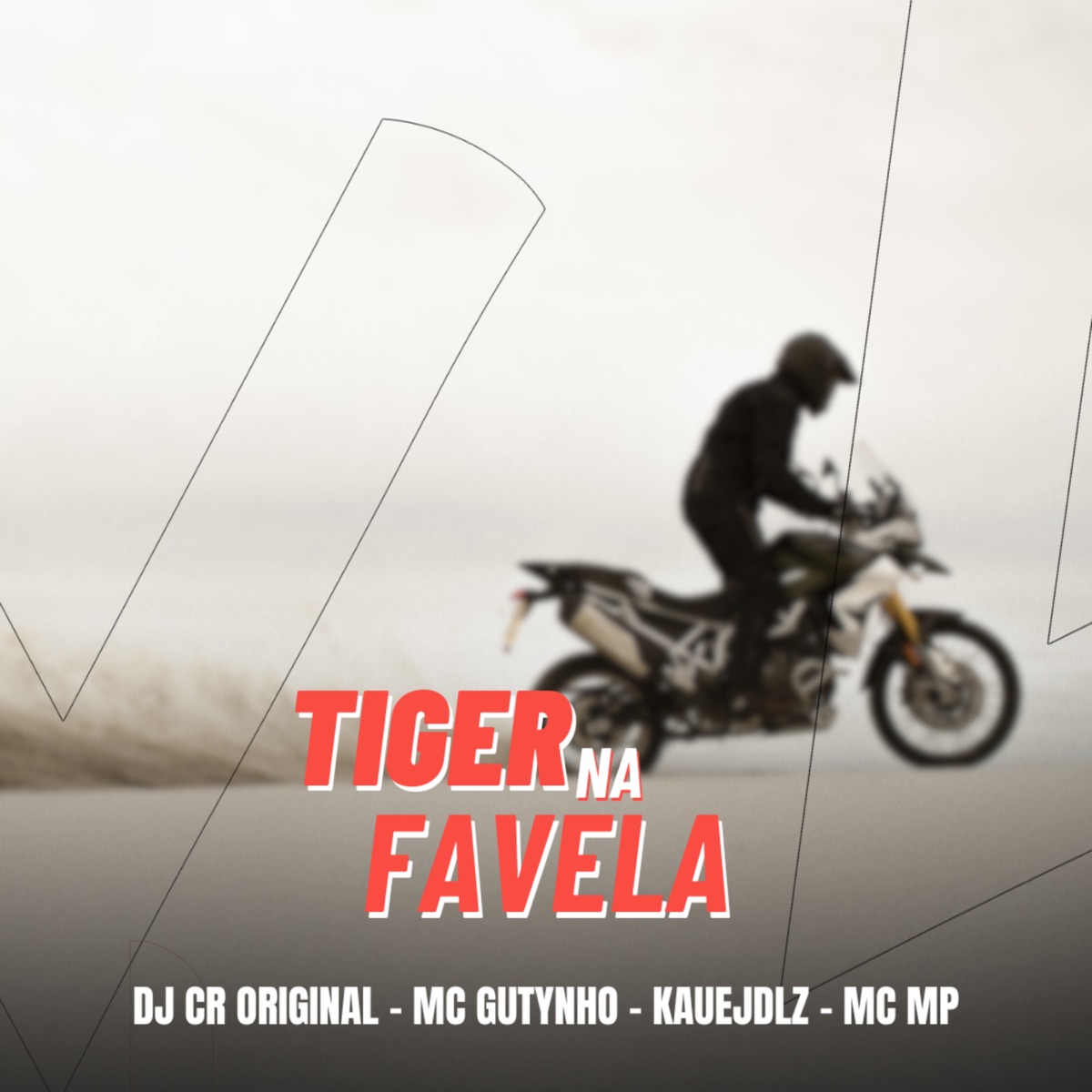 Tiger Na Favela - Single by DJ CR Original, MC GUTYNHO, Kauejdlz & MC MP album cover