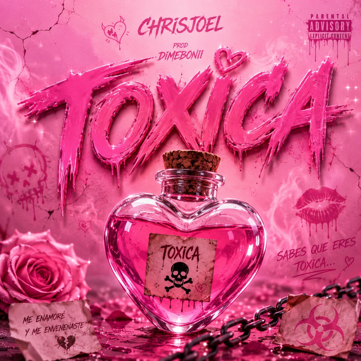 Toxica (feat. Prod. DimeBonii) - Single by CHRISJOEL album cover