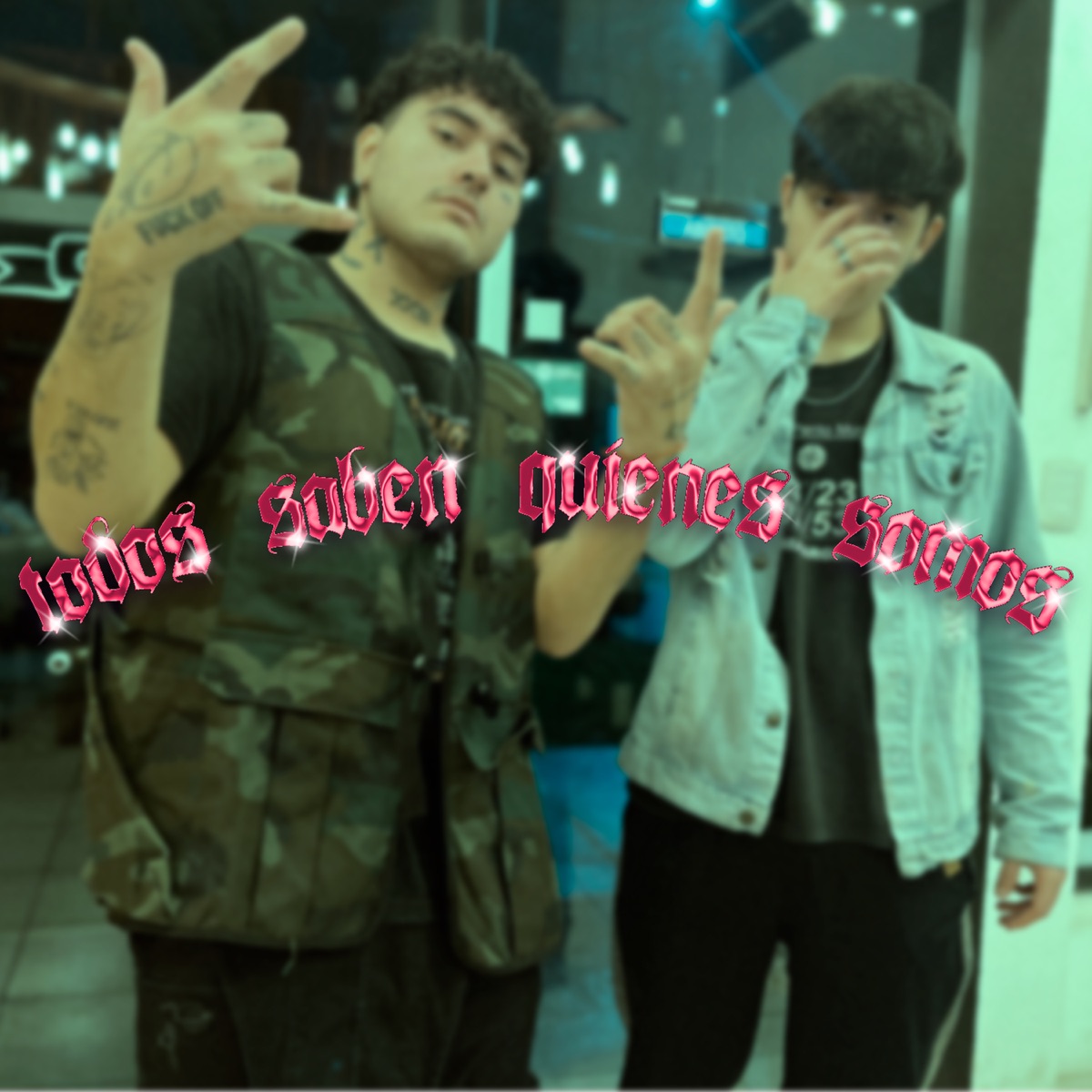 TODOS SABEN QUIENES SOMOS (feat. Yudo) - Single by Sevenzi album cover
