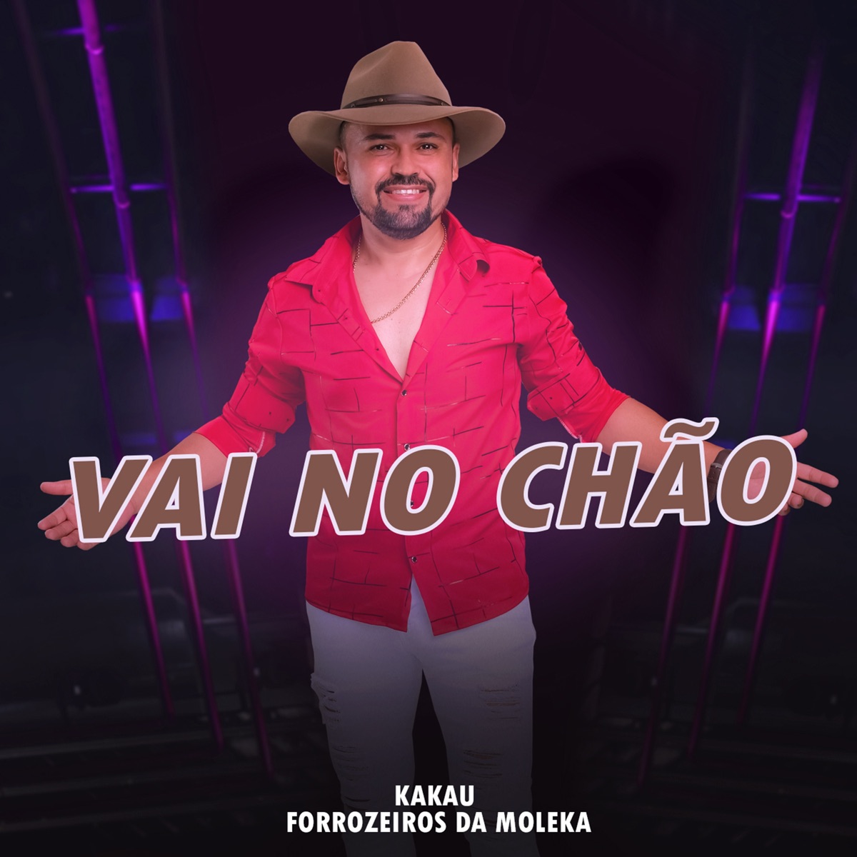 Vai no Chão - Single by Kakau Forrozeiros da Moleka album cover