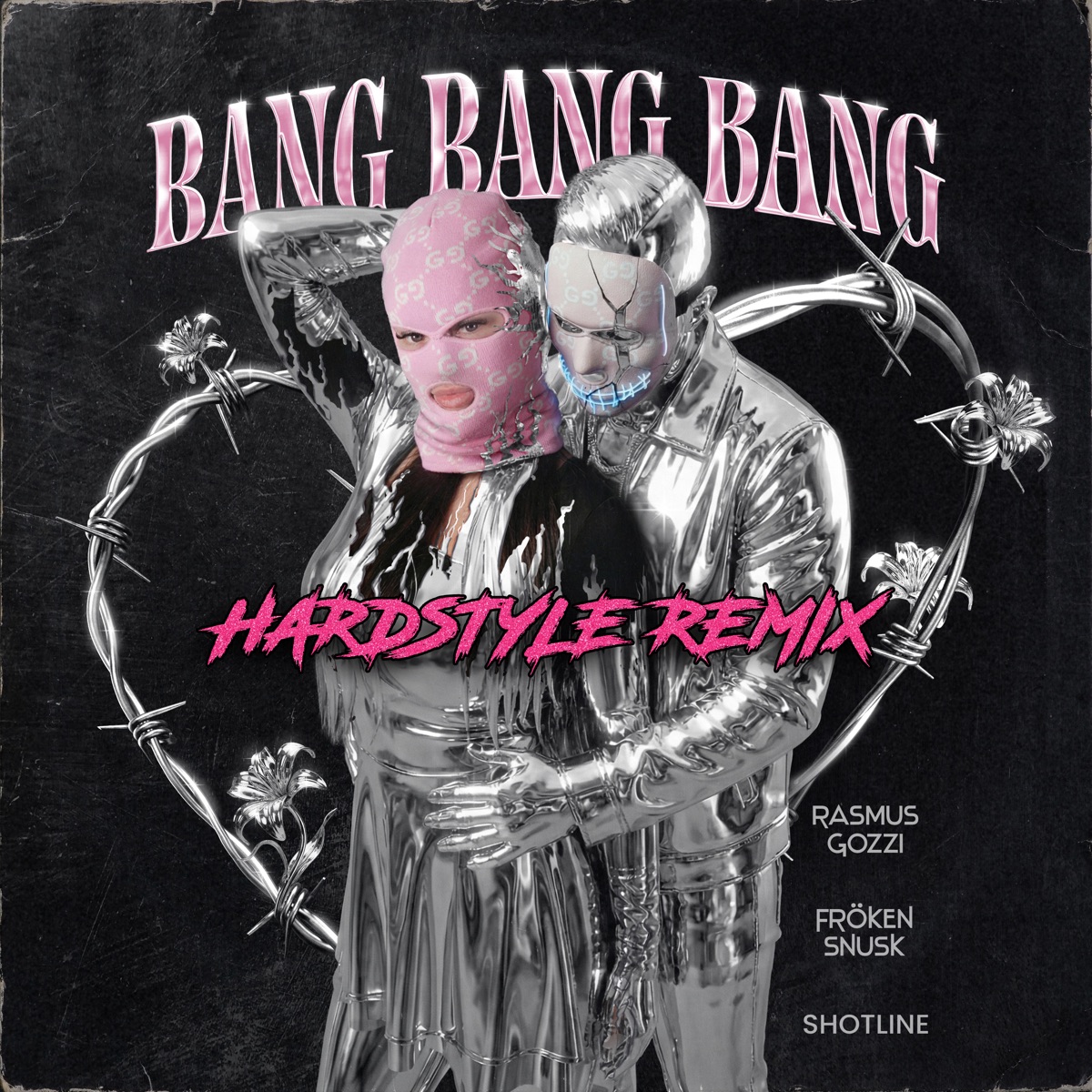 Bang Bang Bang (Hardstyle Remix) - Single by Rasmus Gozzi, FRÖKEN SNUSK & ShotLine album cover
