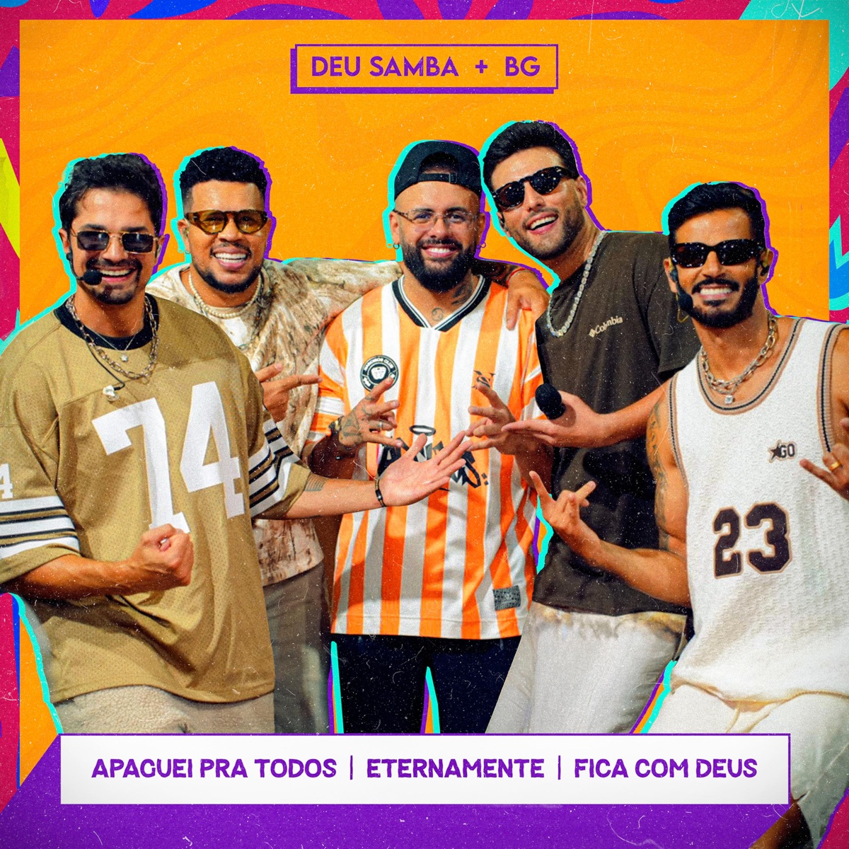 Apaguei pra todos / Eternamente / Fica com Deus - Single by Deu Samba & BG album cover