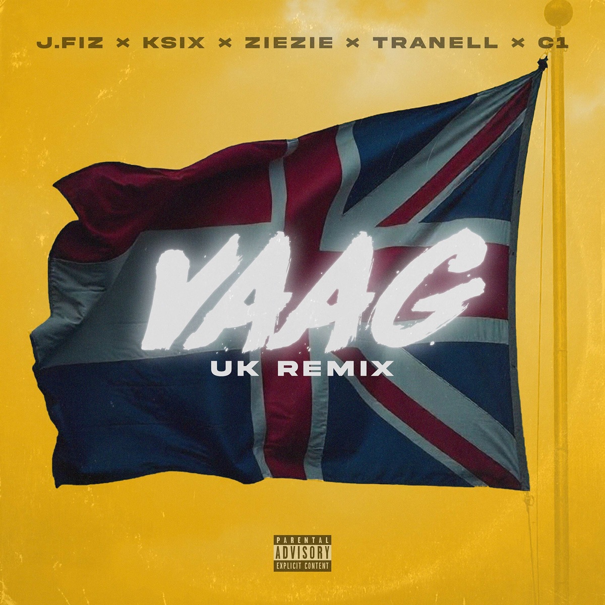 Vaag (Uk Remix) [feat. Tranell & C1] - Single by J-Fiz, Ksix & ZieZie album cover