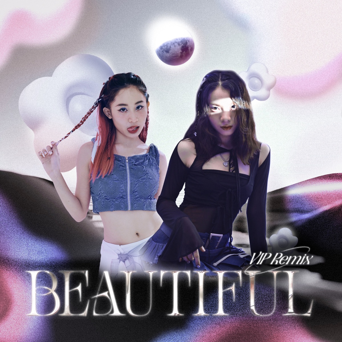 BEAUTIFUL (feat. E9o) [Vip Remix] - Single by MYLINA & Hana album cover