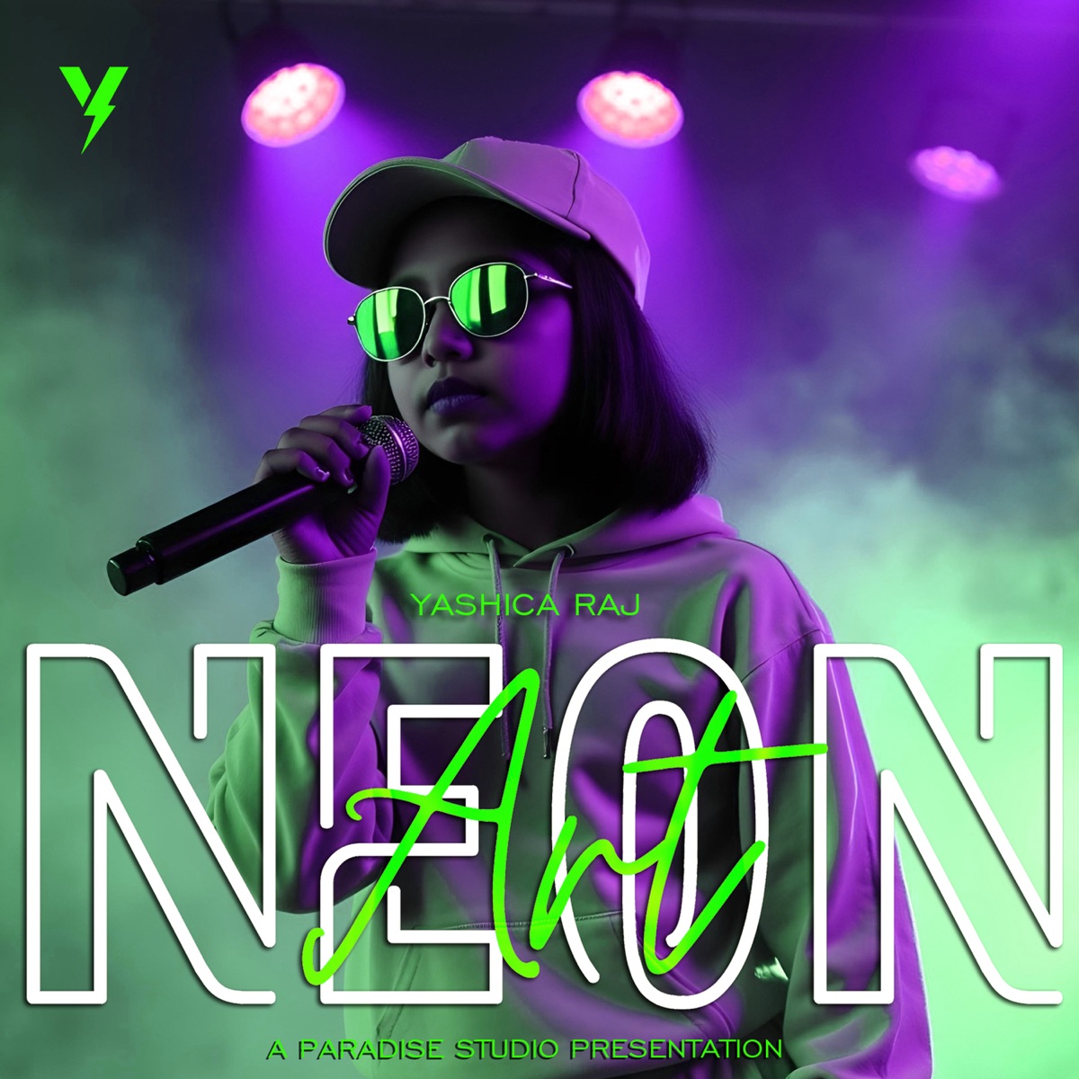 NEON ART - Single by Yashica Raj album cover