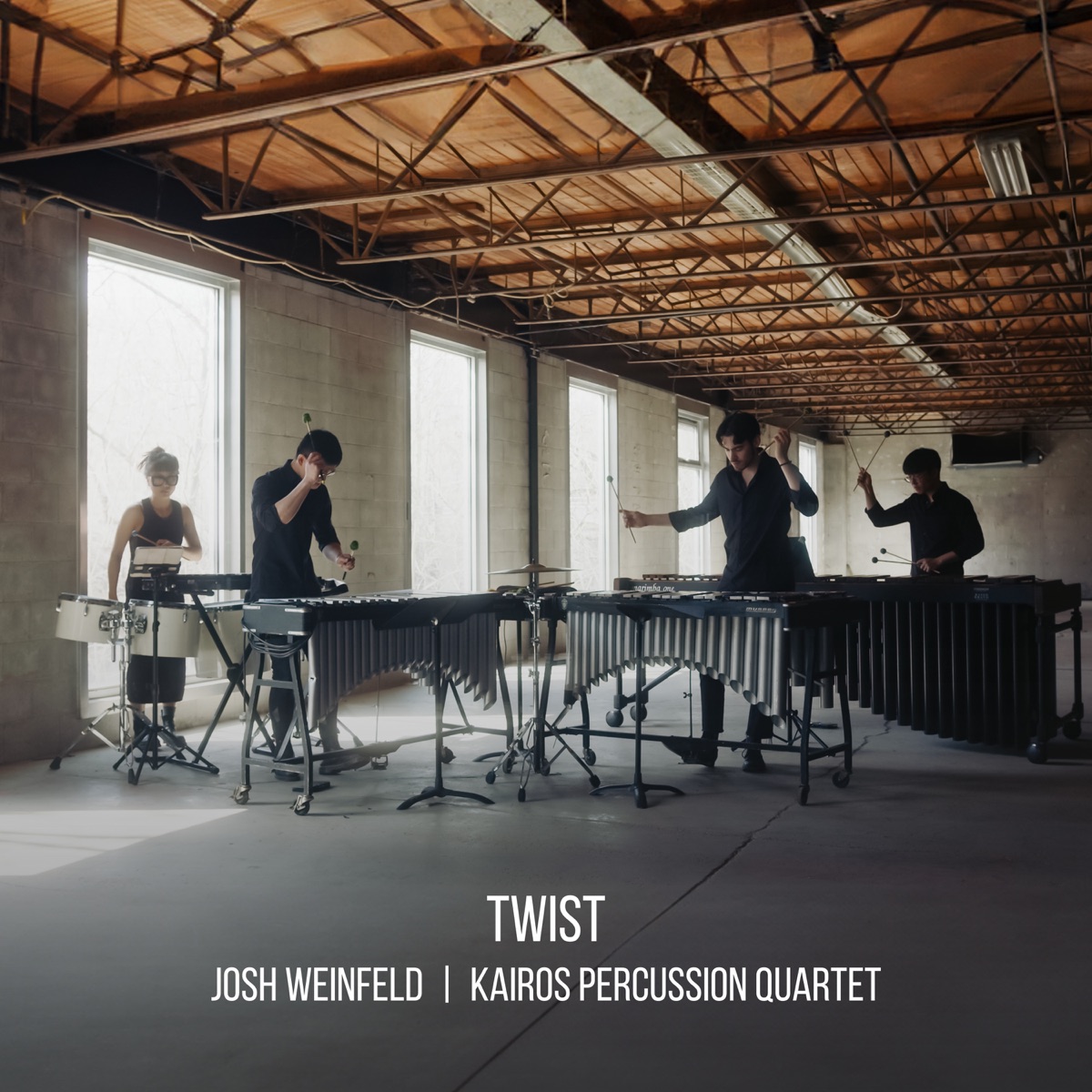 Twist - Single by Josh Weinfeld & Kairos Percussion Quartet album cover
