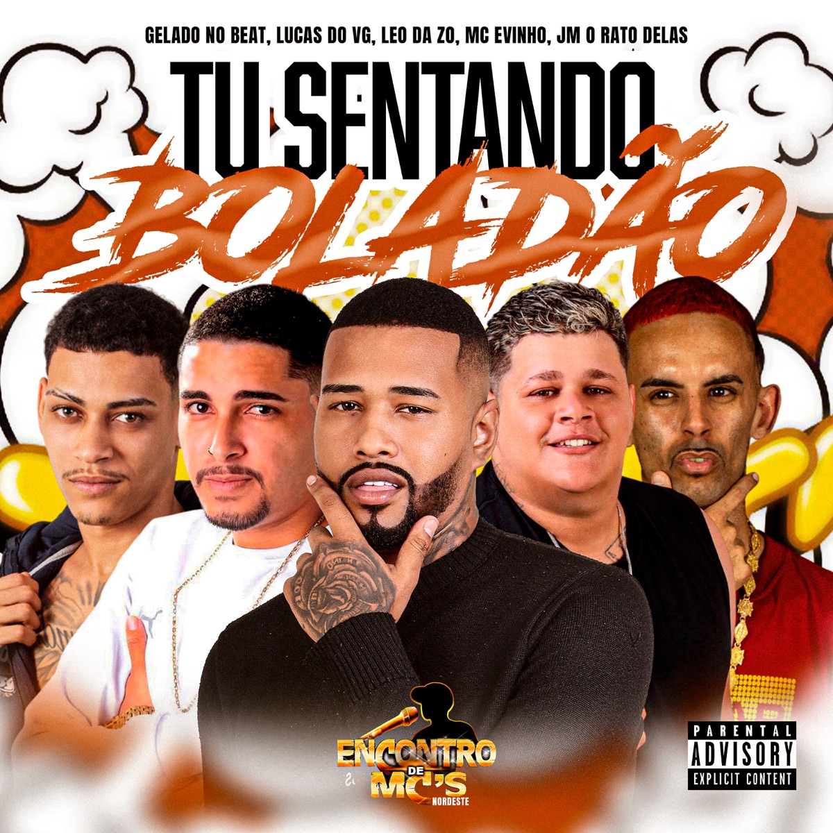 Tu Sentando Boladão (feat. Jm O Rato Delas) - Single by Lucas do vg, Leo Da Zo & MC Evinho album cover
