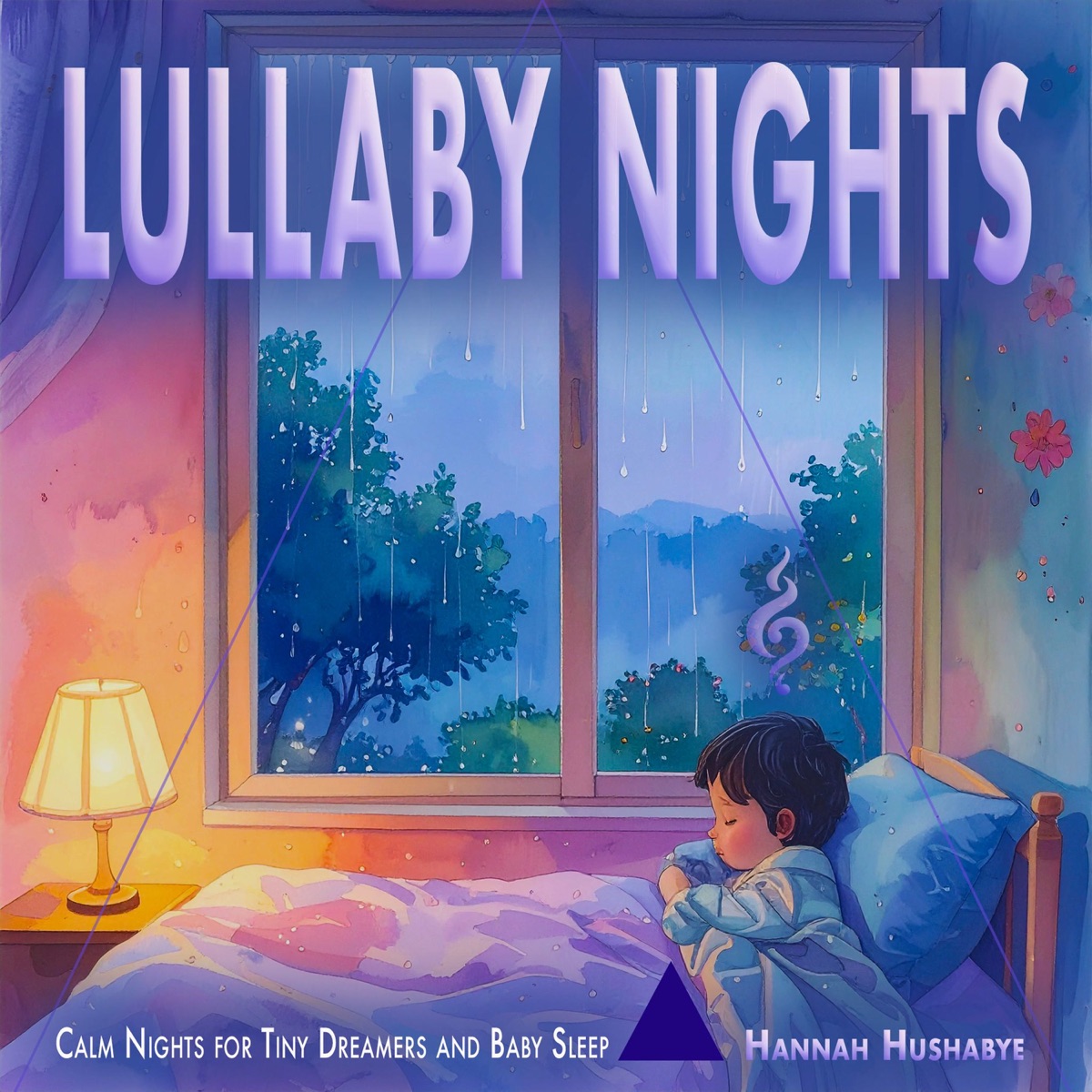 Lullaby Nights: Calm Nights for Tiny Dreamers and Baby Sleep by Hannah Hushabye album cover
