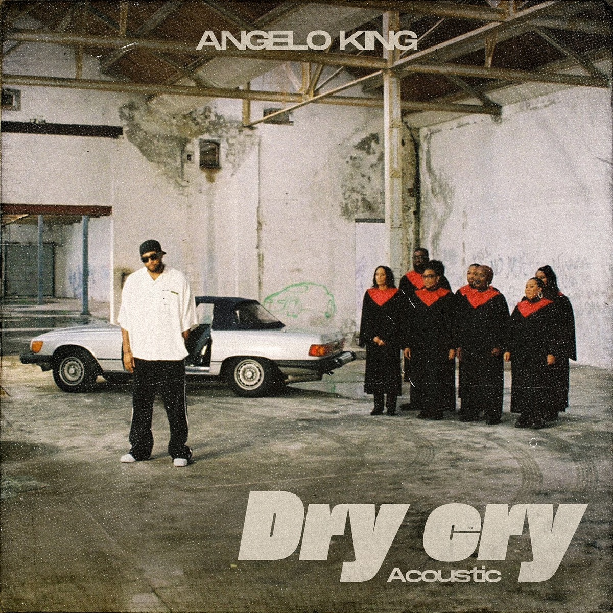 Dry Cry (Acoustic) - Single by Angelo King album cover