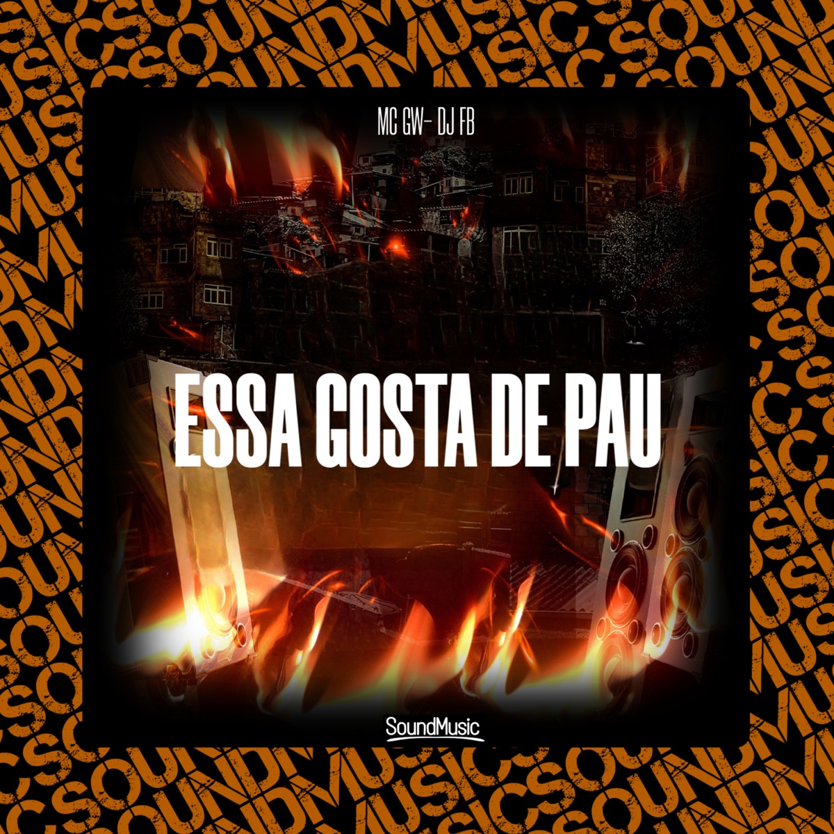 Essa Gosta de Pau - Single by MC GW & DJ FB album cover