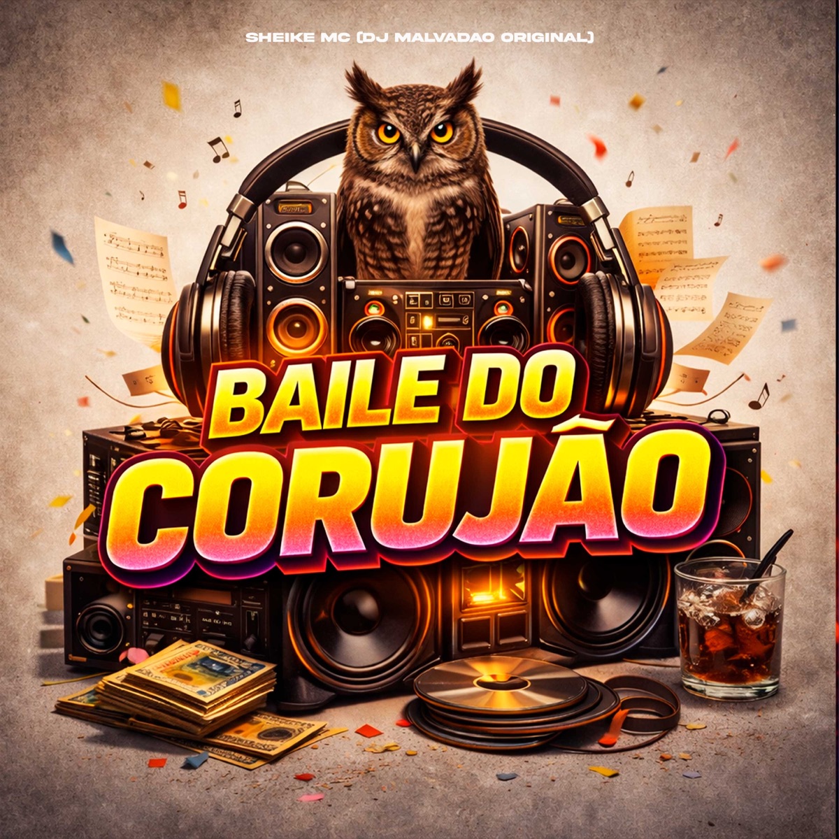 Baile do Corujão - Single by Dj Malvadão Original & sheike mc album cover