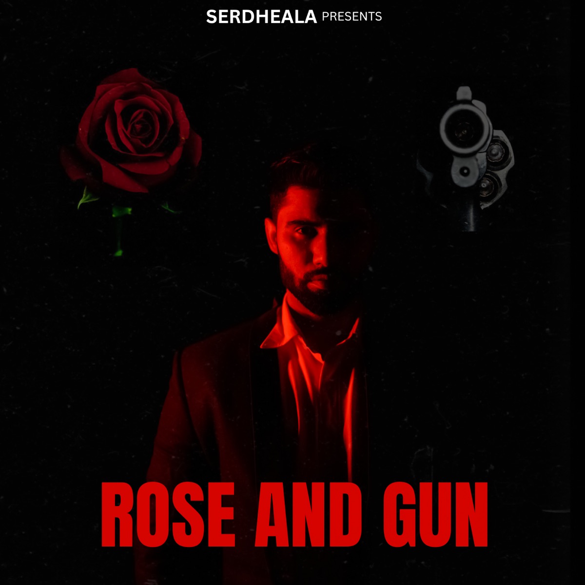 Rose and Gun - Single by SERDHEALA album cover