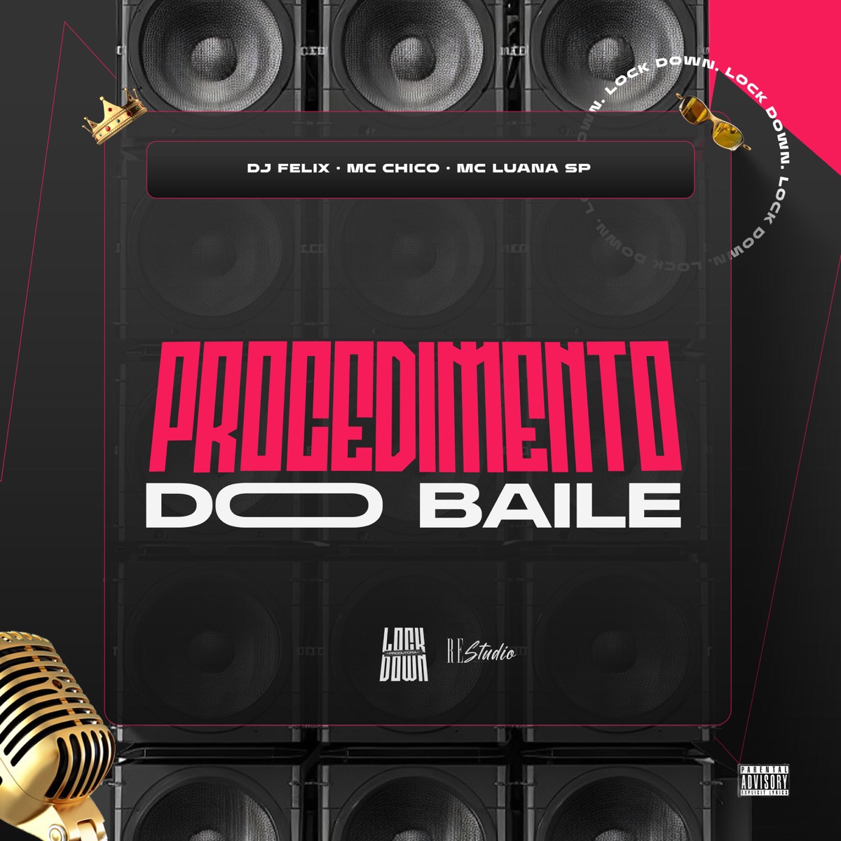 Procedimento do Balie - Single by DJ Felix, MC Chico & MC Luana SP album cover