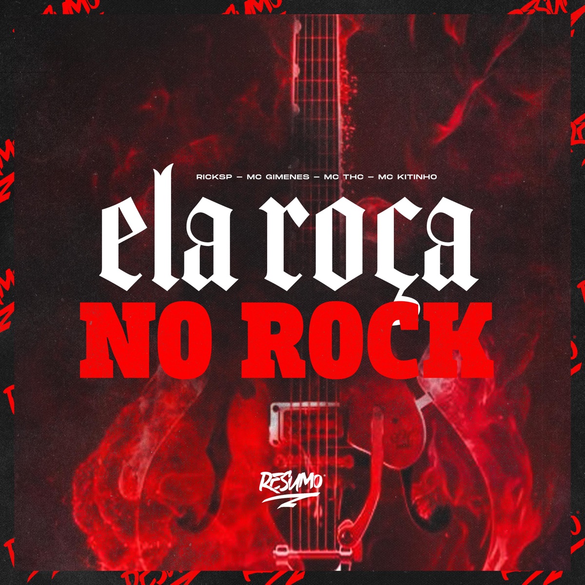 Ela Roça no Rock - Single by Mc Kitinho, MC THC, Mc Gimenes & ricksp album cover
