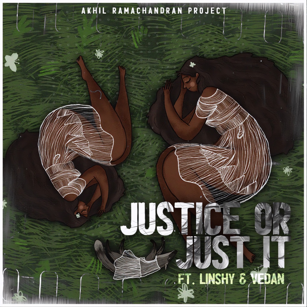 Justice or just it (feat. Vedan & Linshy Venugopal) - Single by Akhil Ramachandran album cover