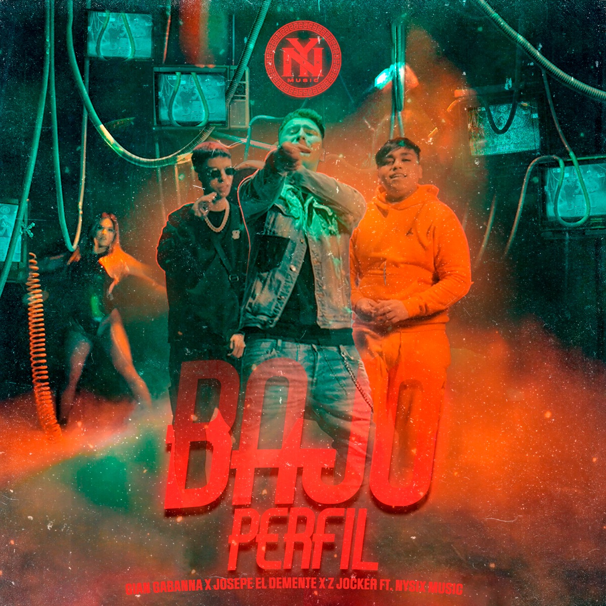 Bajo Perfil (feat. Nysix Music & El Goldo De Las Conec) - Single by Gian Gabanna, JOSEPE EL DEMENTE & Z Jocker album cover