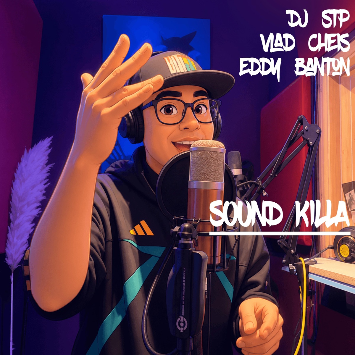 Sound Killa - Single by Dj Stp, Vlad Cheis & Eddy Banton album cover