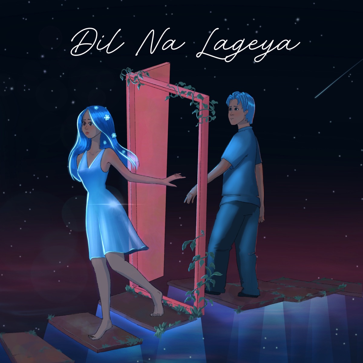 Dil Na Lageya - Single by Arunima Wali, Vismay Patel & Sagar Dhote album cover