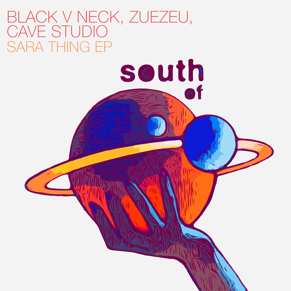 Sara Thing EP by Black V Neck, zuezeu & Cave Studio album cover