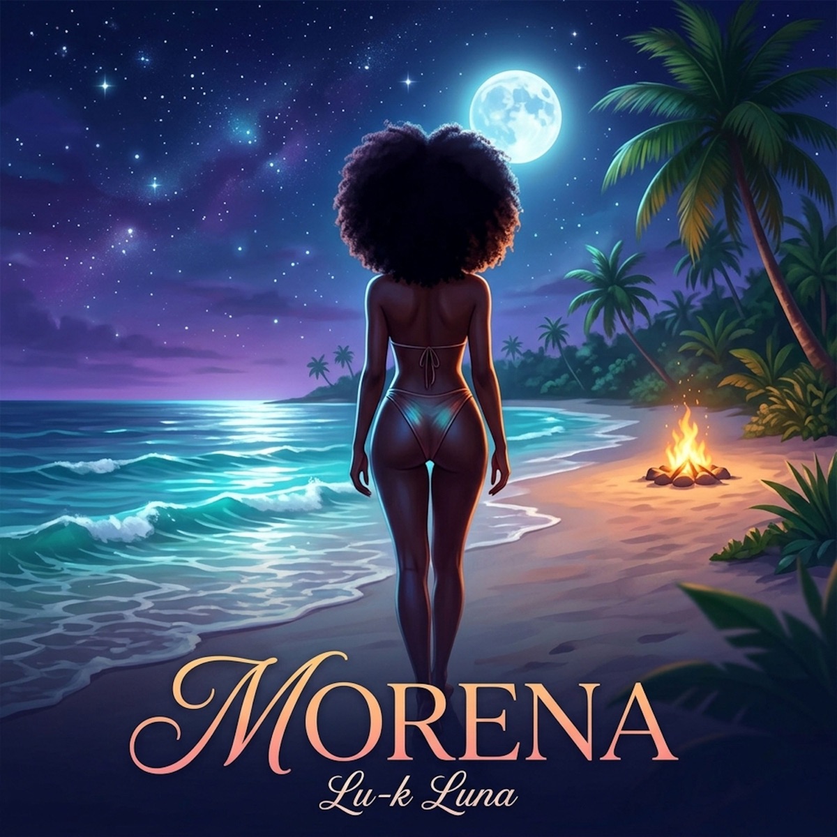 Morena - Single by Lu-K luna album cover
