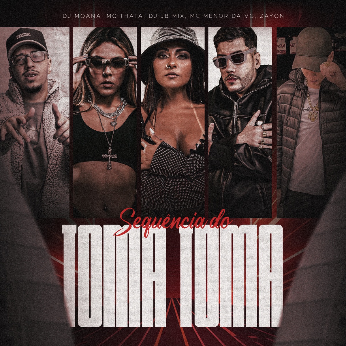 Sequência do Toma Toma (feat. MC Menor da VG & Zayon) - Single by DJ Moana, Mc Thata & DJ JB Mix album cover