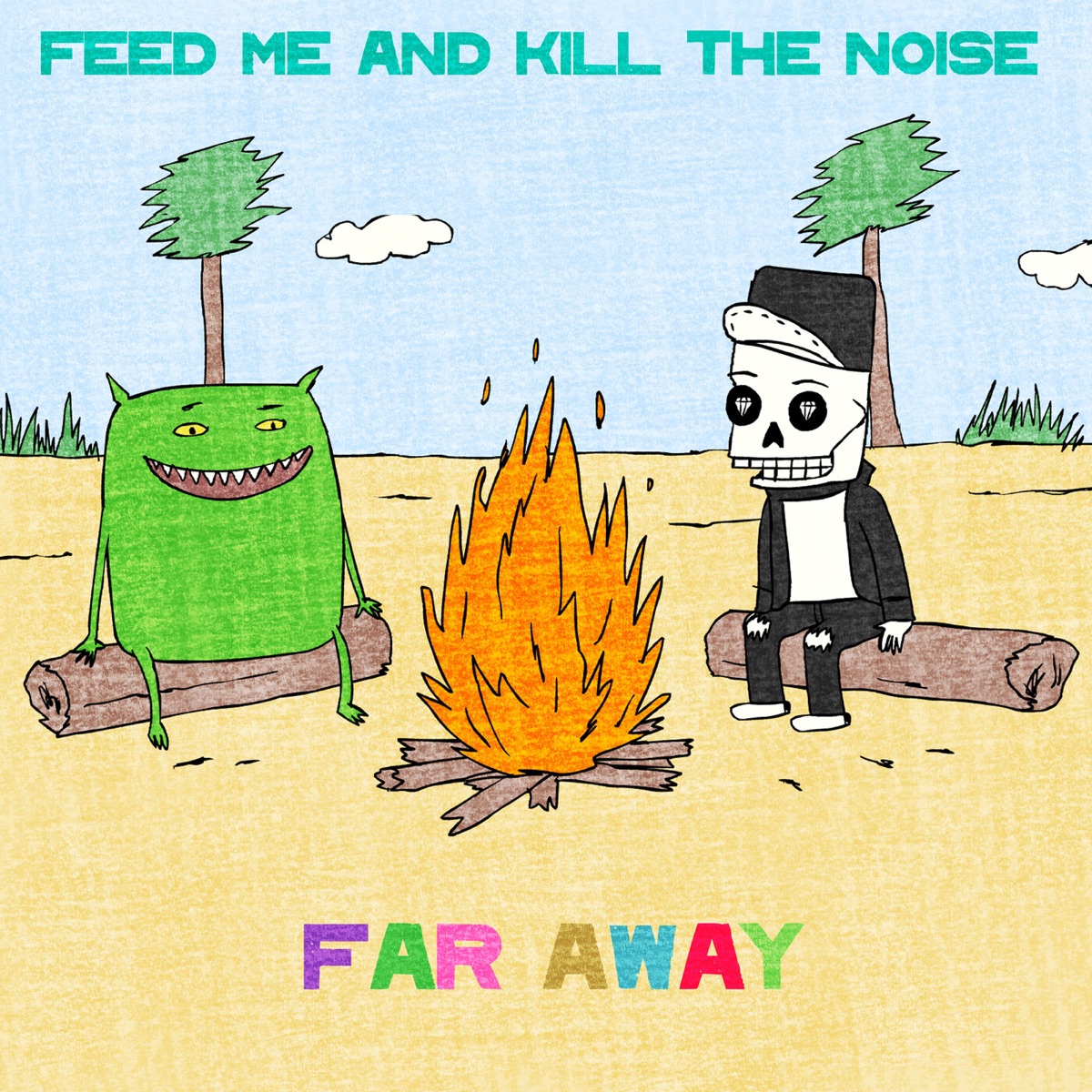 Far Away - Single by Feed Me & Kill the Noise album cover