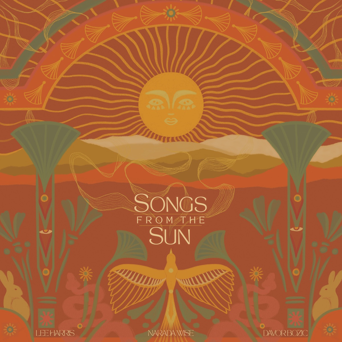 Songs From the Sun by Lee Harris, Narada Wise & Davor Bozic album cover