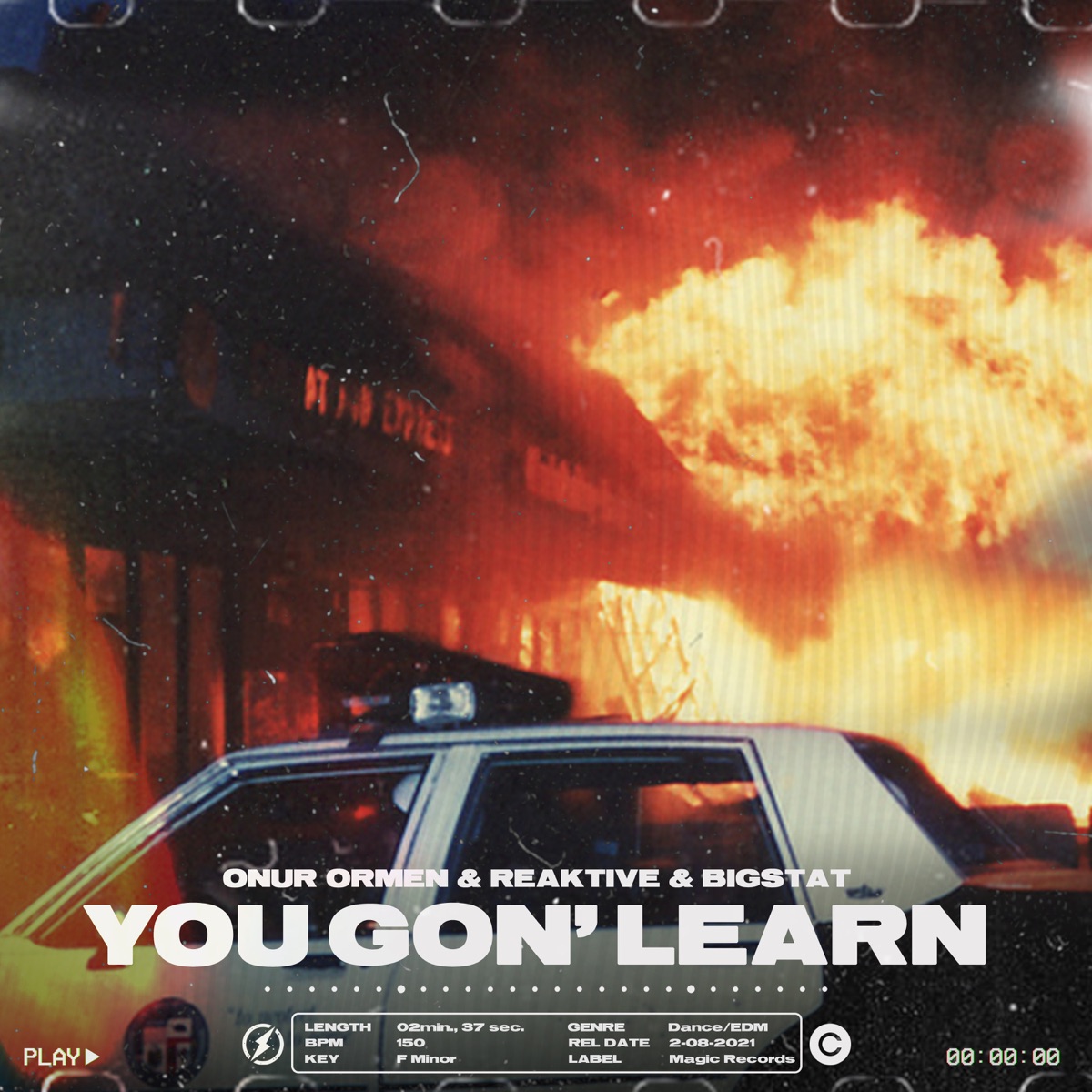 You Gon' Learn - Single by Onur Ormen, Reaktive & Bigstat album cover