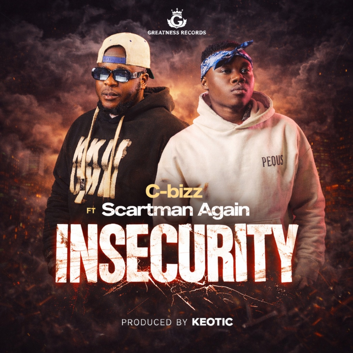 Insecurity - Single by C-Bizz & Scartman Again album cover