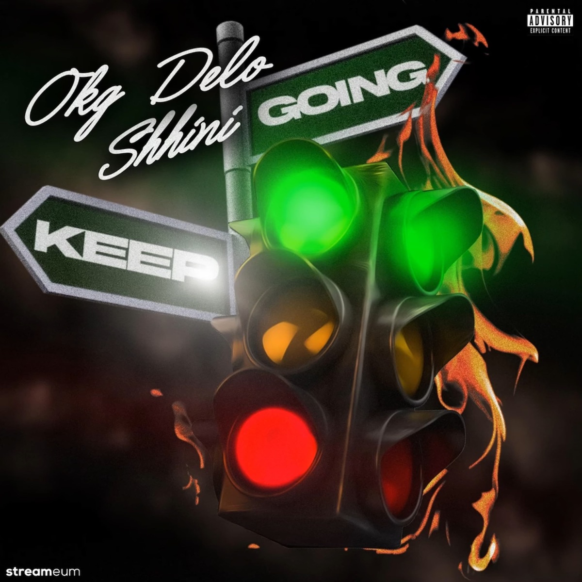 Keep Going - Single by OKG Delo & Shhini album cover