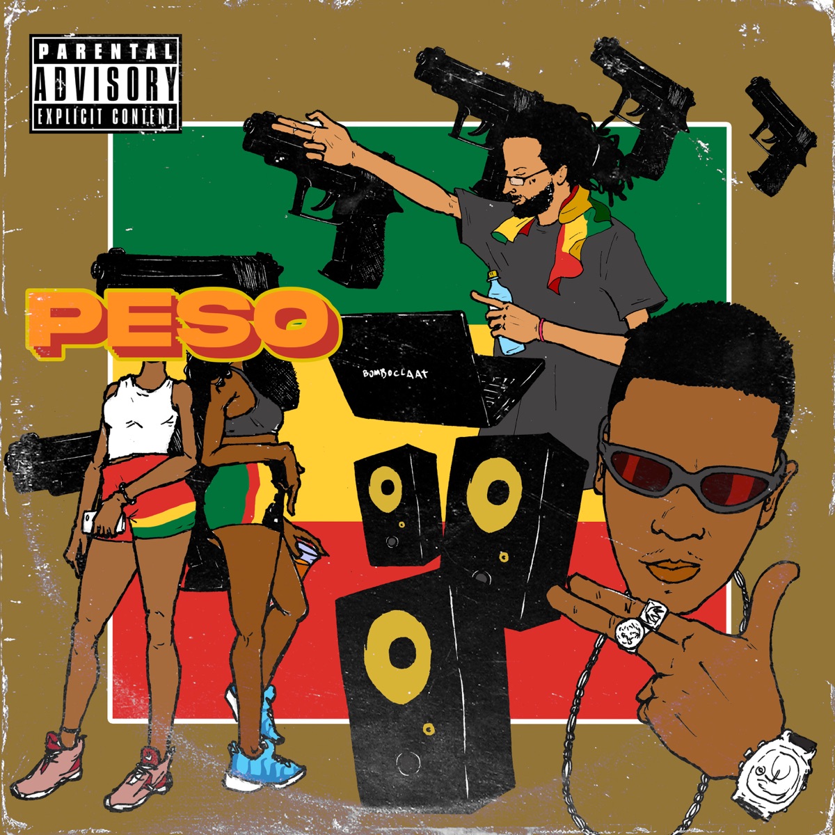 Peso - Single by aner aka estevvm & Deox album cover
