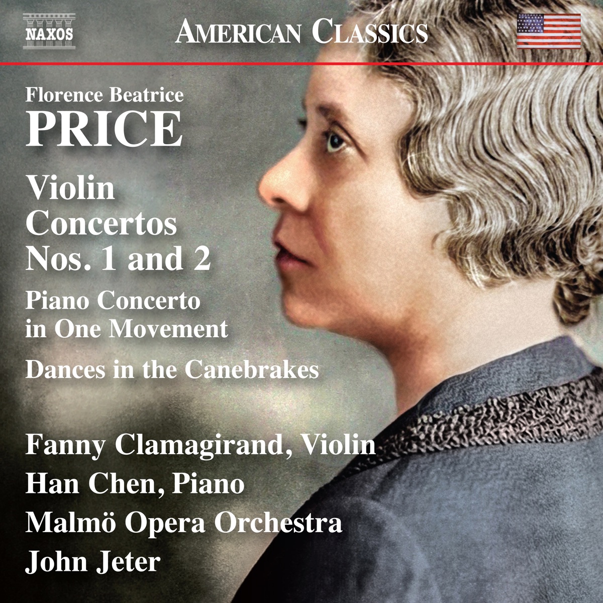 Price: Violin Concertos Nos. 1 & 2 & Other Orchestral Works by Fanny Clamagirand, Han Chen, Malmö Opera Orchestra & John Jeter album cover