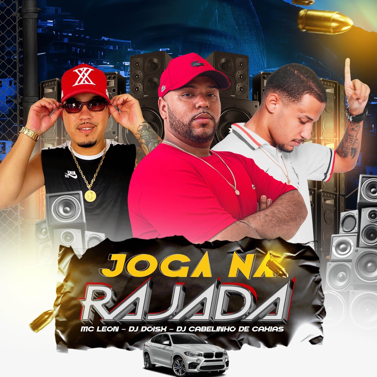 JOGA NA RAJADA - Single by Dj Doisx, MC LEON & Dj Cabelinho de Caxias album cover