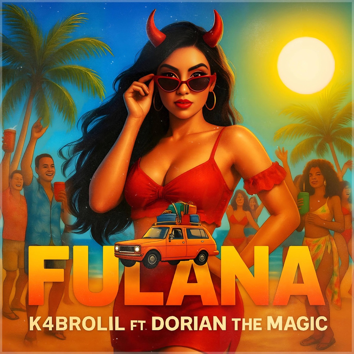 FULANA (feat. Dorian the magic) - Single by K4brolil album cover